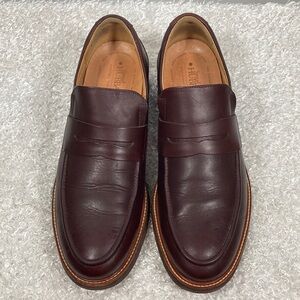 Samuel Hubbard Ivy Legend penny loafer in a cordovan brown color men’s size 10